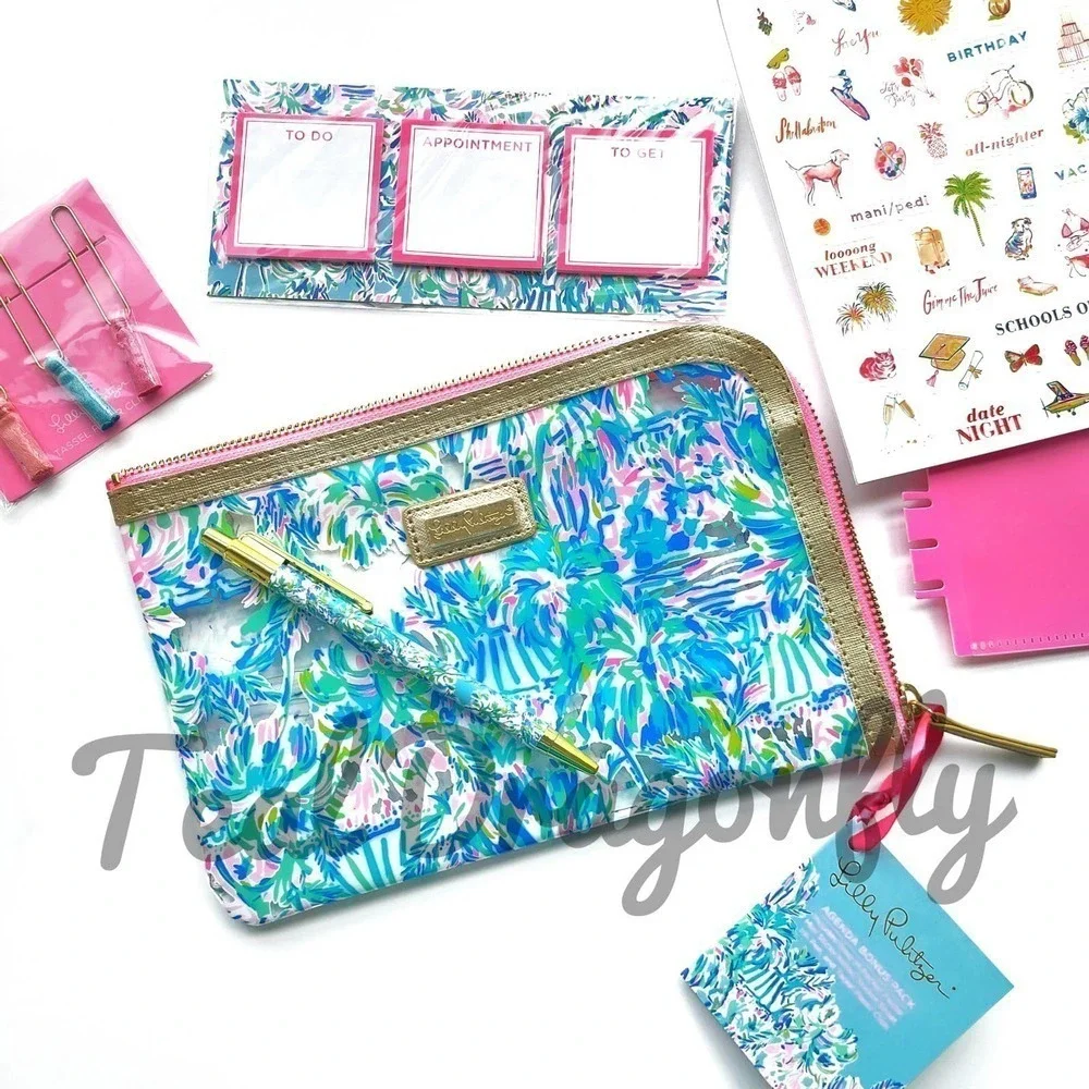 New Lilly Pulitzer Cabana Cocktail Agenda Bonus Pack